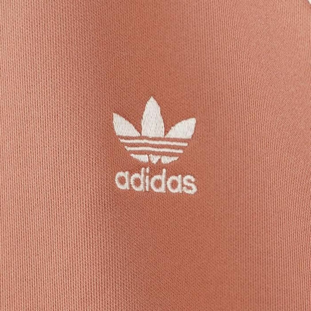 adidas アディダス トレフォイルロゴ刺繍 トラックジャケット ピンク.