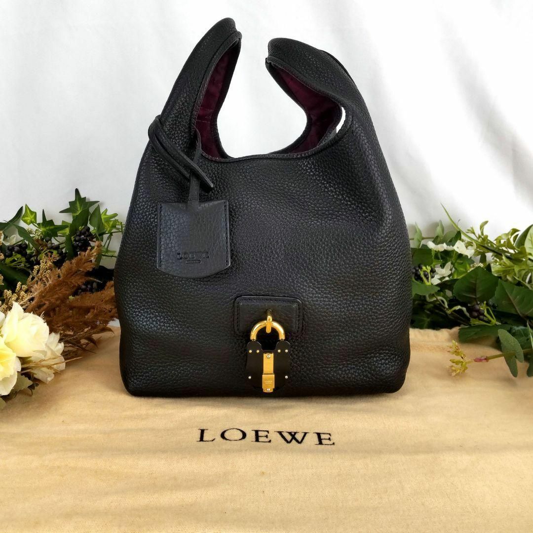 LOEWE(ロエベ)の★クリーニング済み★ロエベ カリエPM ブラック ハンドバッグ レディースのバッグ(ハンドバッグ)の商品写真