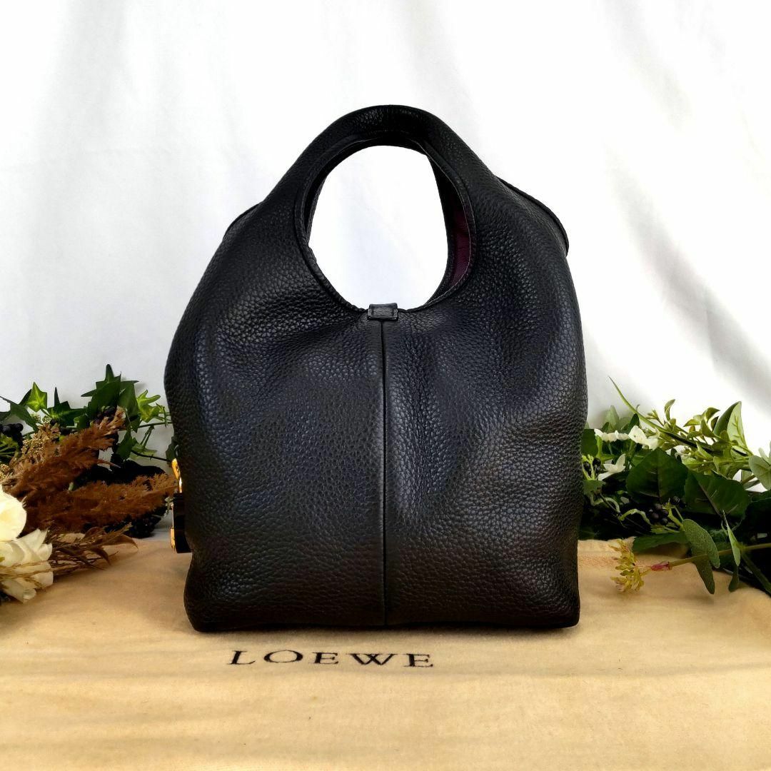 LOEWE(ロエベ)の★クリーニング済み★ロエベ カリエPM ブラック ハンドバッグ レディースのバッグ(ハンドバッグ)の商品写真