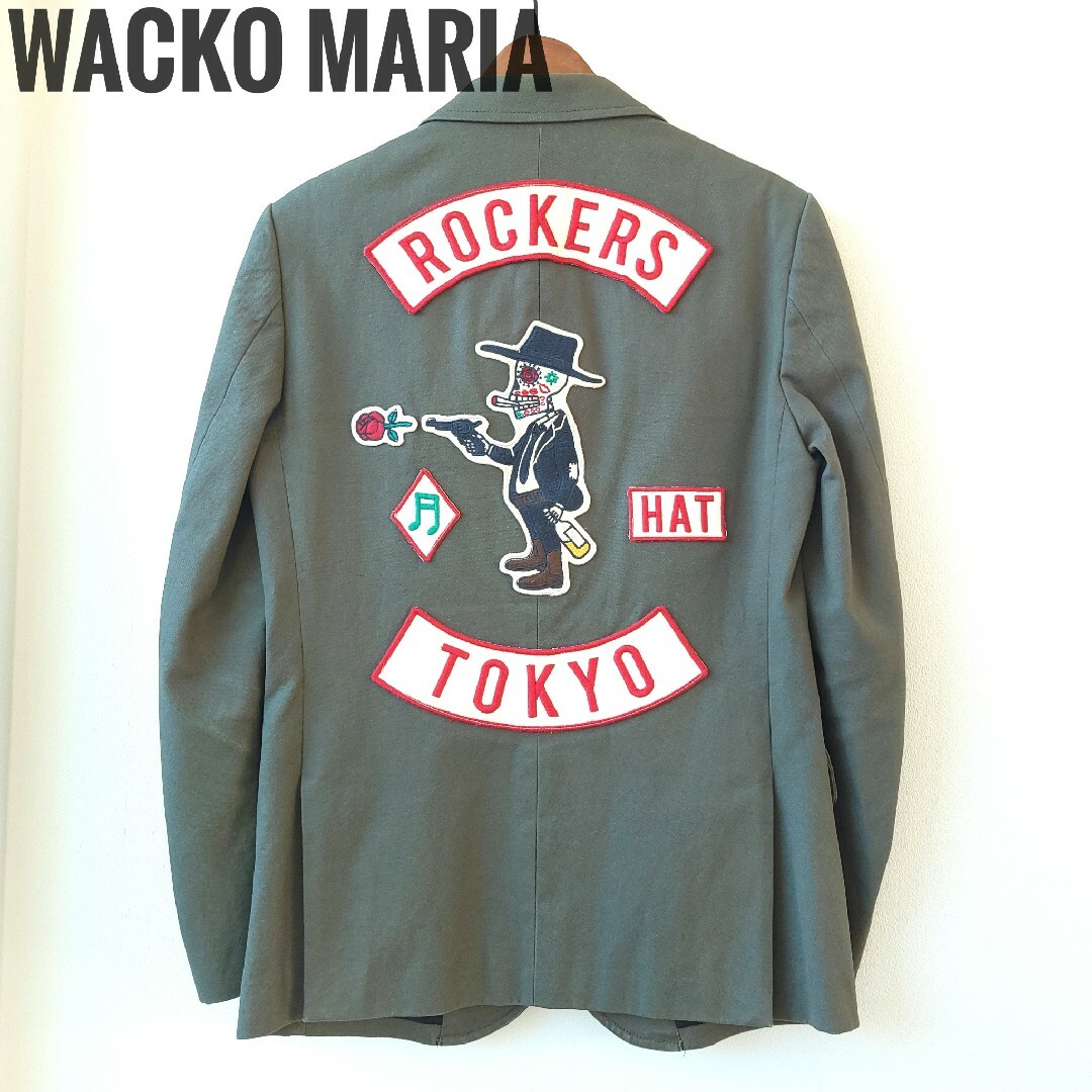 WACKO MARIA　ワコマリア　テーラードジャケット　サイズM　メタルボタン