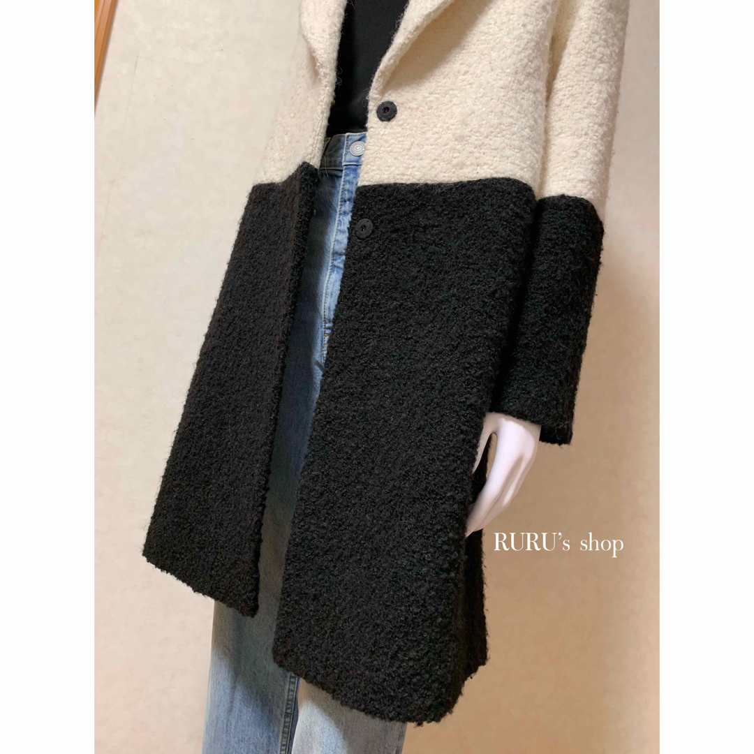 Alice+Olivia - 新品 alice+olivia プードルウール バイカラー