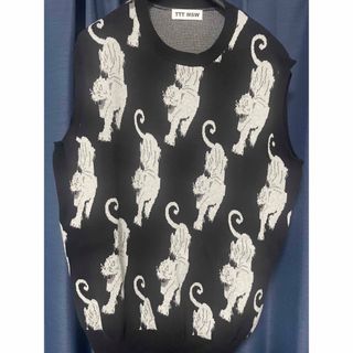 TTT_MSW - Panther Knit Vestの通販 by ユウマ's shop｜ティーならラクマ