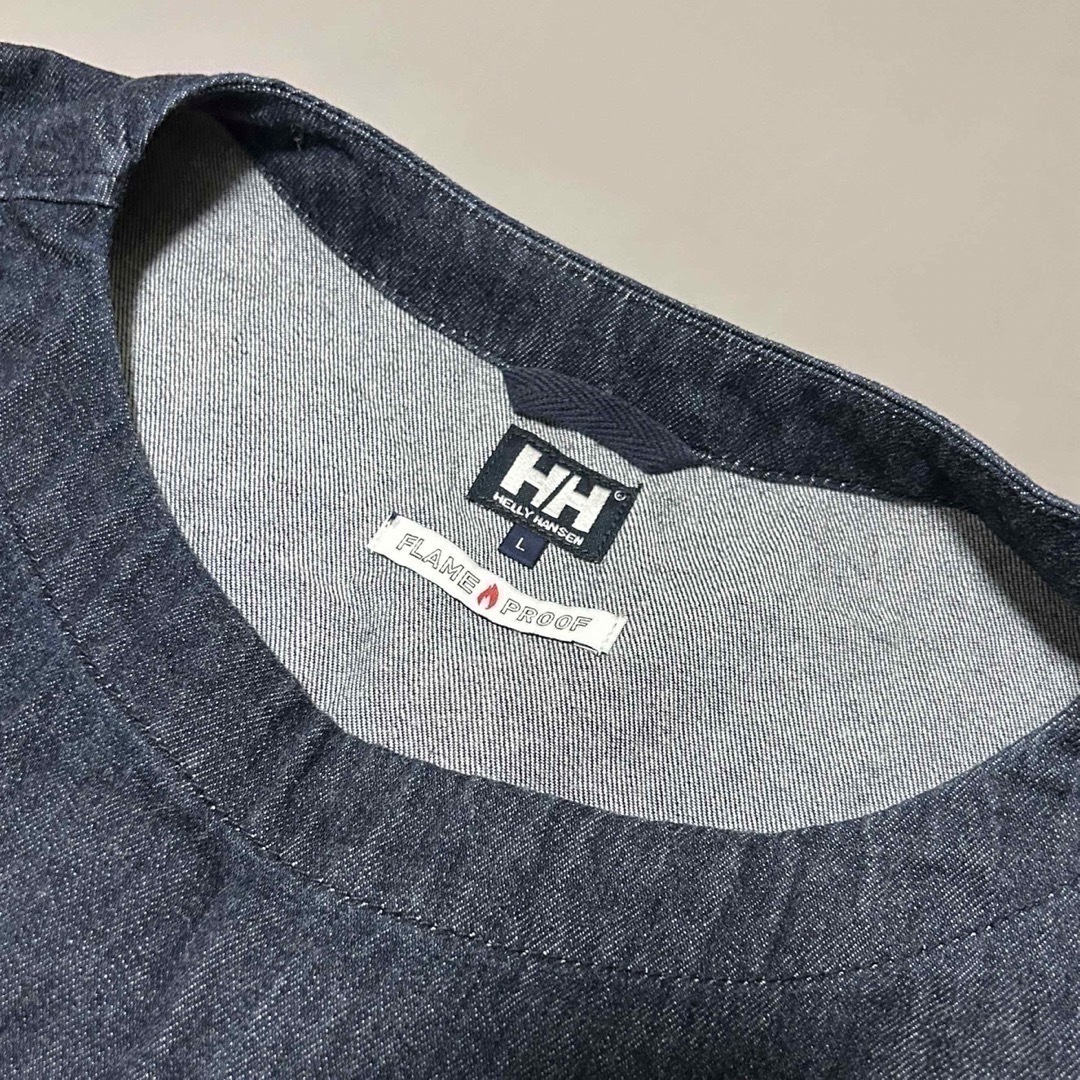 HELLY HANSEN(ヘリーハンセン)の【廃盤の未使用品】HELLY HANSENヘリーハンセン初代焚火ベストLサイズ メンズのトップス(Tシャツ/カットソー(半袖/袖なし))の商品写真