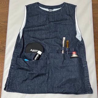 ヘリーハンセン(HELLY HANSEN)の【廃盤の未使用品】HELLY HANSENヘリーハンセン初代焚火ベストLサイズ(Tシャツ/カットソー(半袖/袖なし))