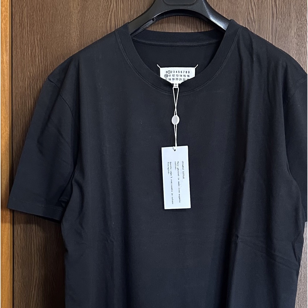 マルジェラ Maison Margiela 半袖カットソー Tシャツ 黒 XXL