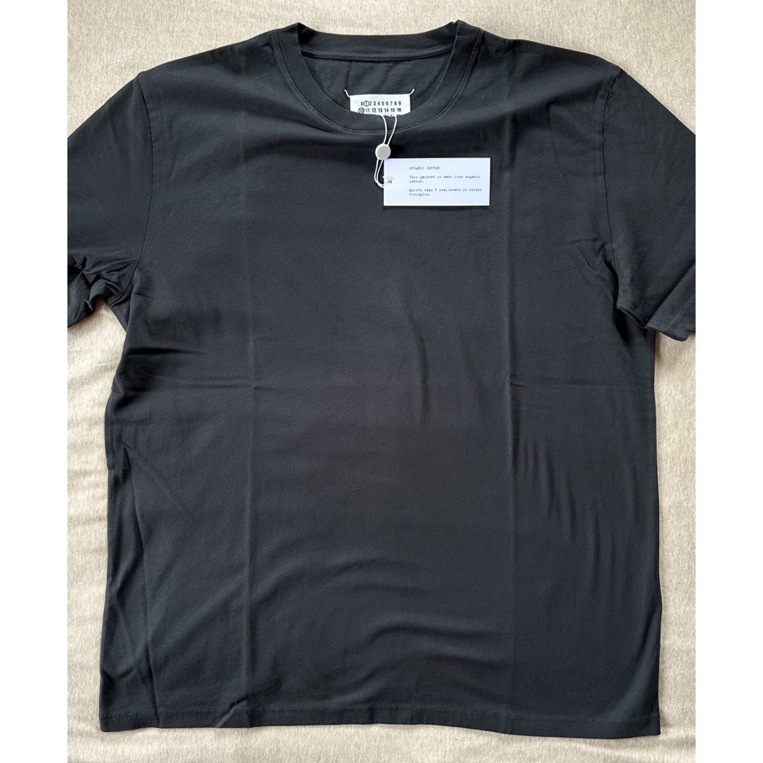 マルジェラ Maison Margiela 半袖カットソー Tシャツ 黒 XXL