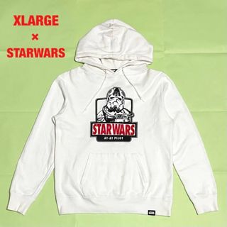 エクストララージ(XLARGE)の【希少】XLARGE×STARWARS　コラボパーカー　AT-AT PILOT(パーカー)