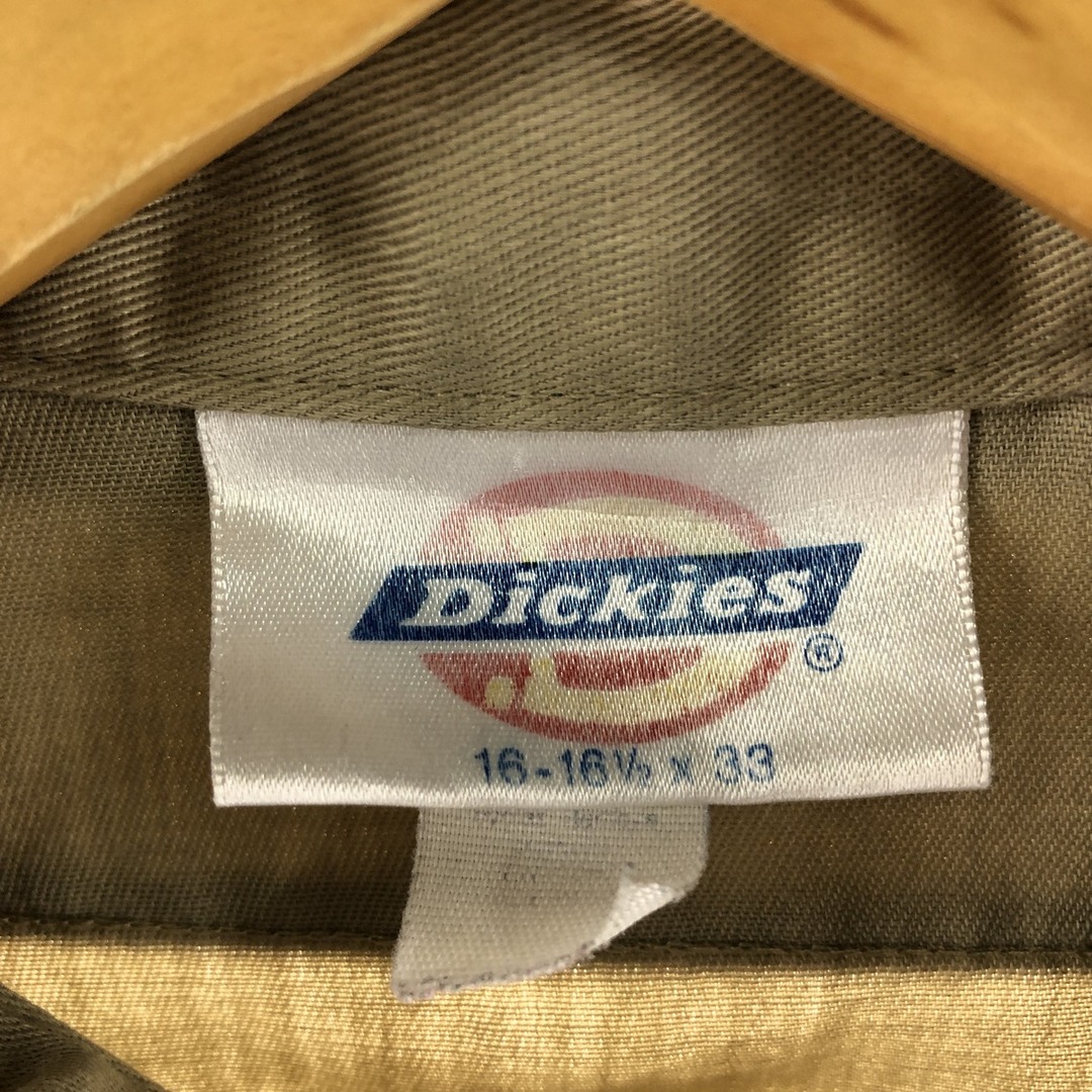 Dickies(ディッキーズ)の古着 80年代 ディッキーズ Dickies 長袖 ワークシャツ メンズL ヴィンテージ /eaa372151 メンズのトップス(シャツ)の商品写真