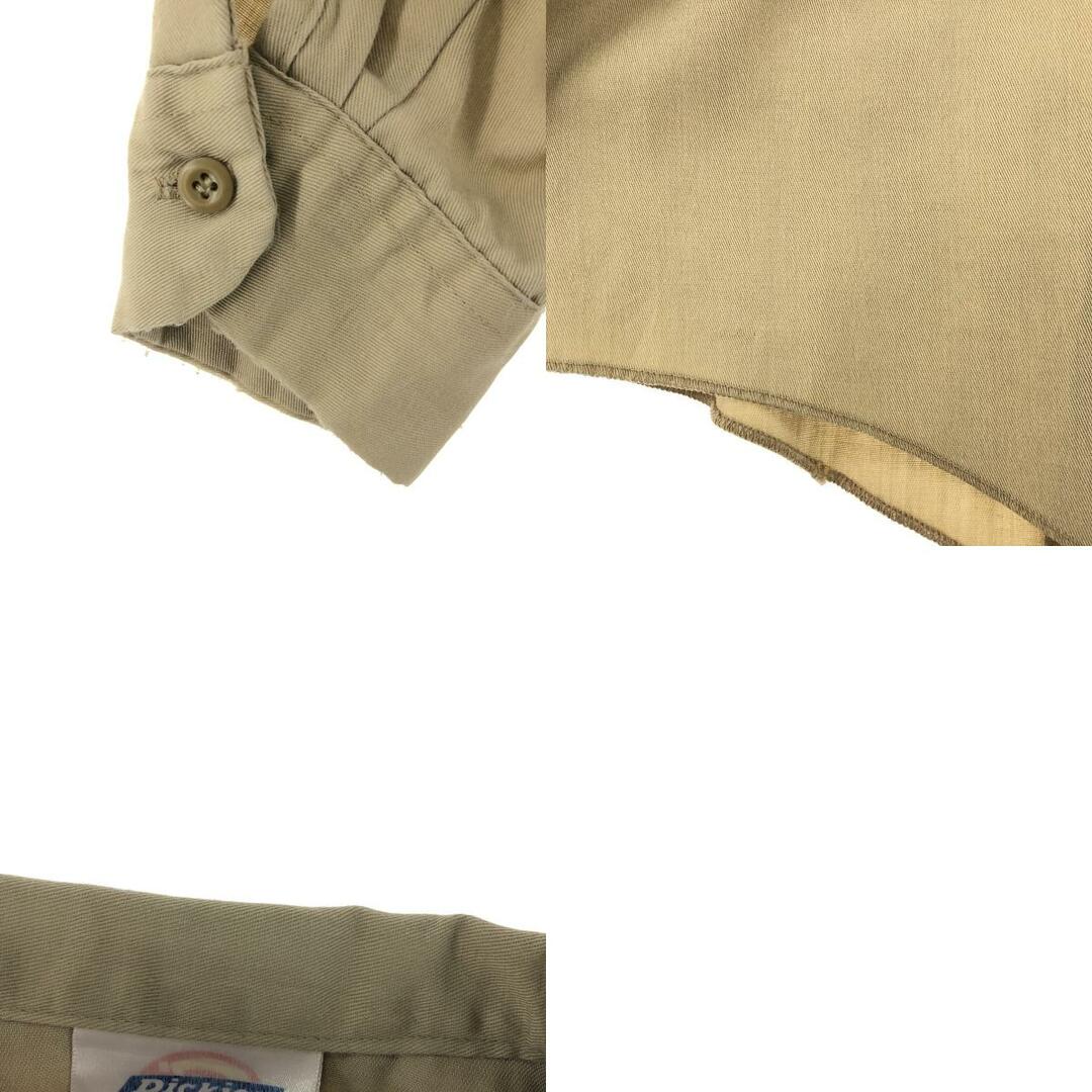 Dickies(ディッキーズ)の古着 80年代 ディッキーズ Dickies 長袖 ワークシャツ メンズL ヴィンテージ /eaa372151 メンズのトップス(シャツ)の商品写真