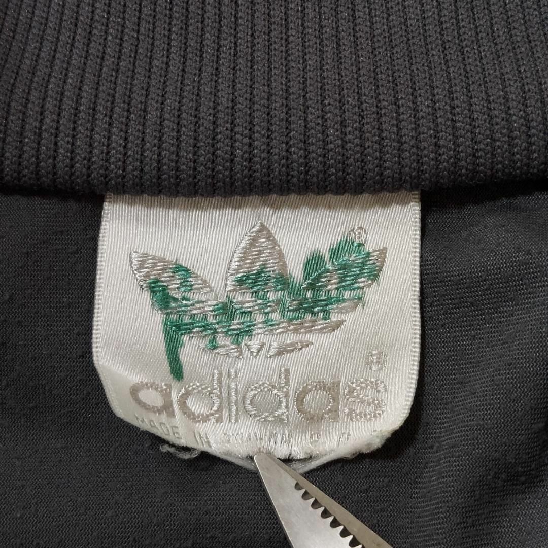 adidas - アディダス 80s ロゴ刺繍 トラックジャケット パープル 紫