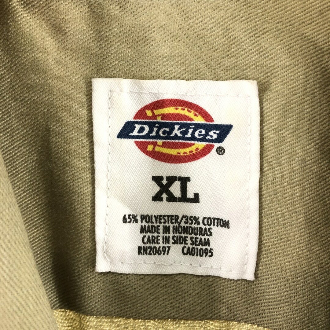 Dickies(ディッキーズ)の古着 ディッキーズ Dickies 長袖 ワークシャツ メンズXL /eaa370848 メンズのトップス(シャツ)の商品写真