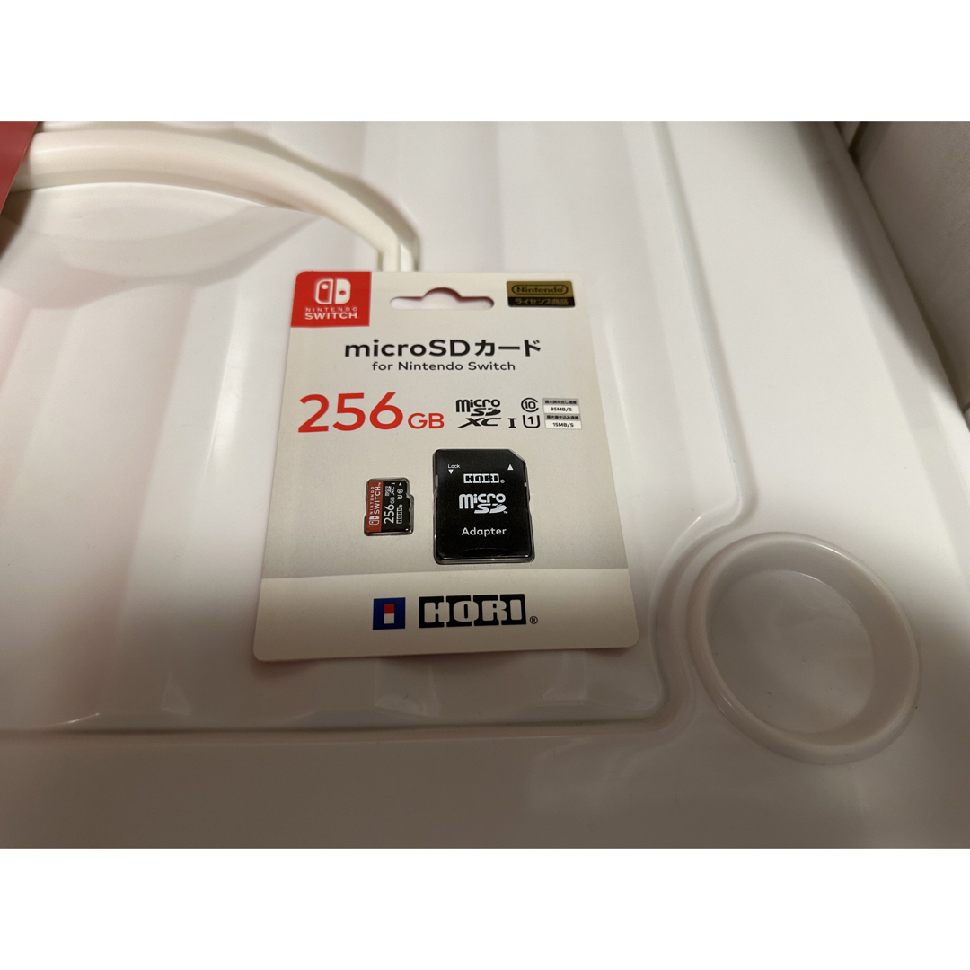 Nintendo Switch(ニンテンドースイッチ)のHORI microSDカード256GB for Nintendo Switch エンタメ/ホビーのゲームソフト/ゲーム機本体(その他)の商品写真