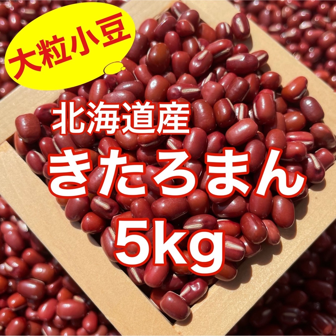 北海道産小豆5キロ
