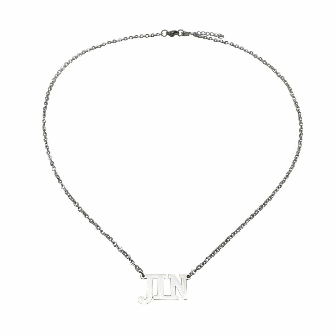 [LIBERTY-M] JIN ネックレス ローマ字 アクセサリー ジン 人気グ