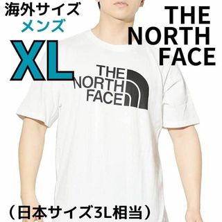 ザノースフェイス(THE NORTH FACE)の新品&タグ付き⚡【THE NORTH FACE】　半袖　Tシャツ　白 XL(Tシャツ/カットソー(半袖/袖なし))