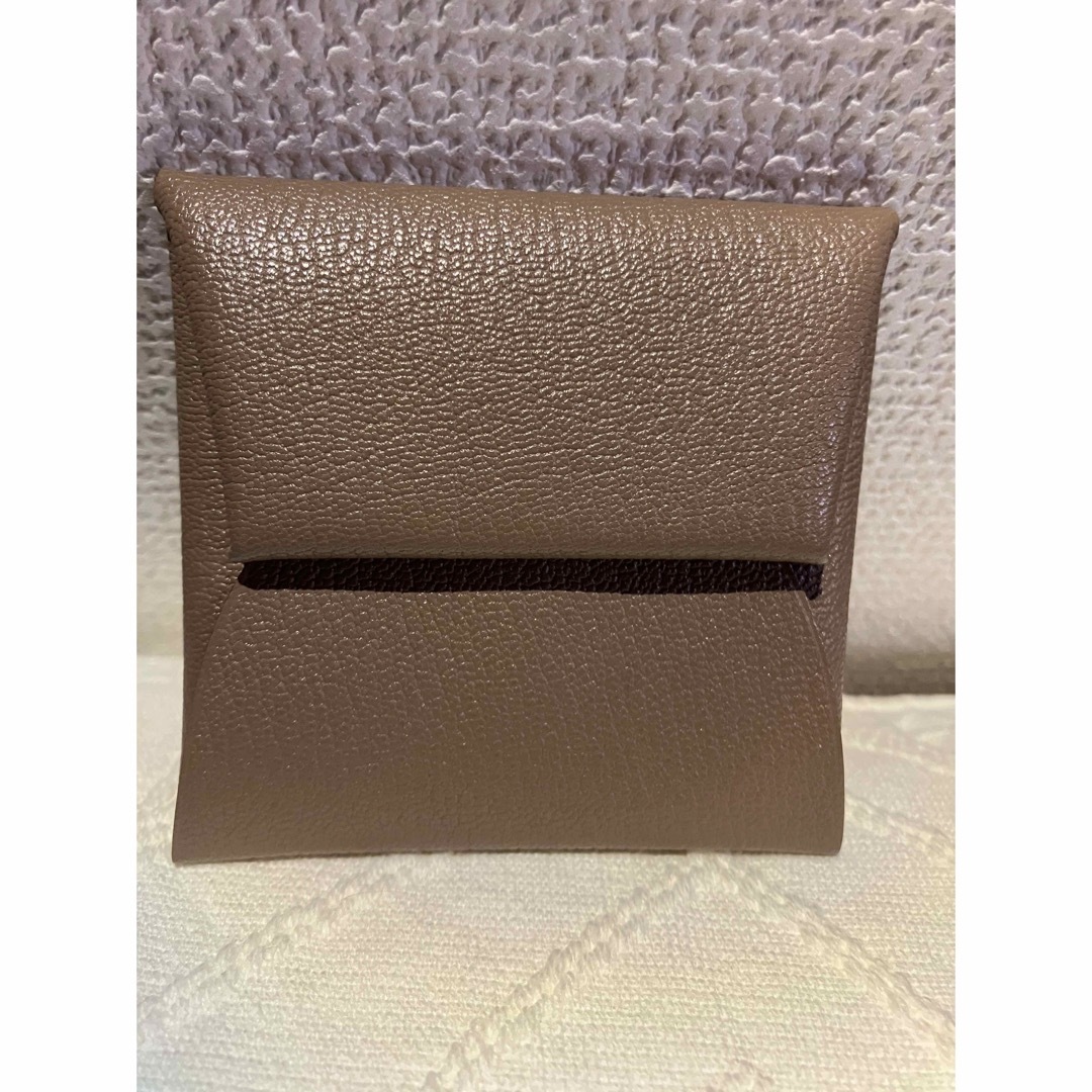 エルメス　バスティア　コイン・小銭入れHERMES/新品/エトゥープ/バーキン