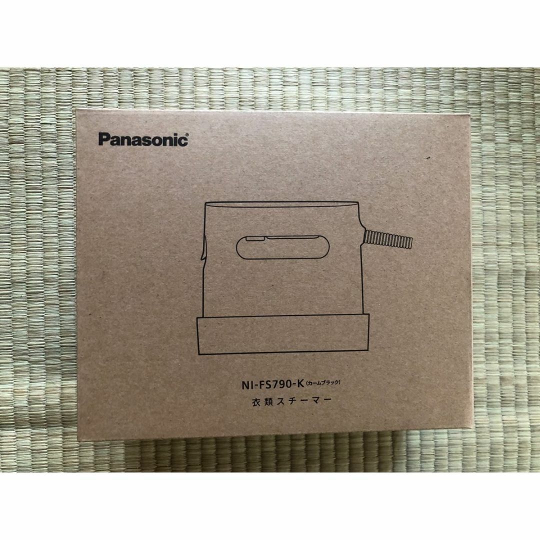 Panasonic - パナソニック 衣類スチーマー カームブラック NI-FS790-K