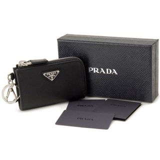 PRADA - PRADA プラダ ミニウォレット ミニ財布 ブラック 2TT085 新品