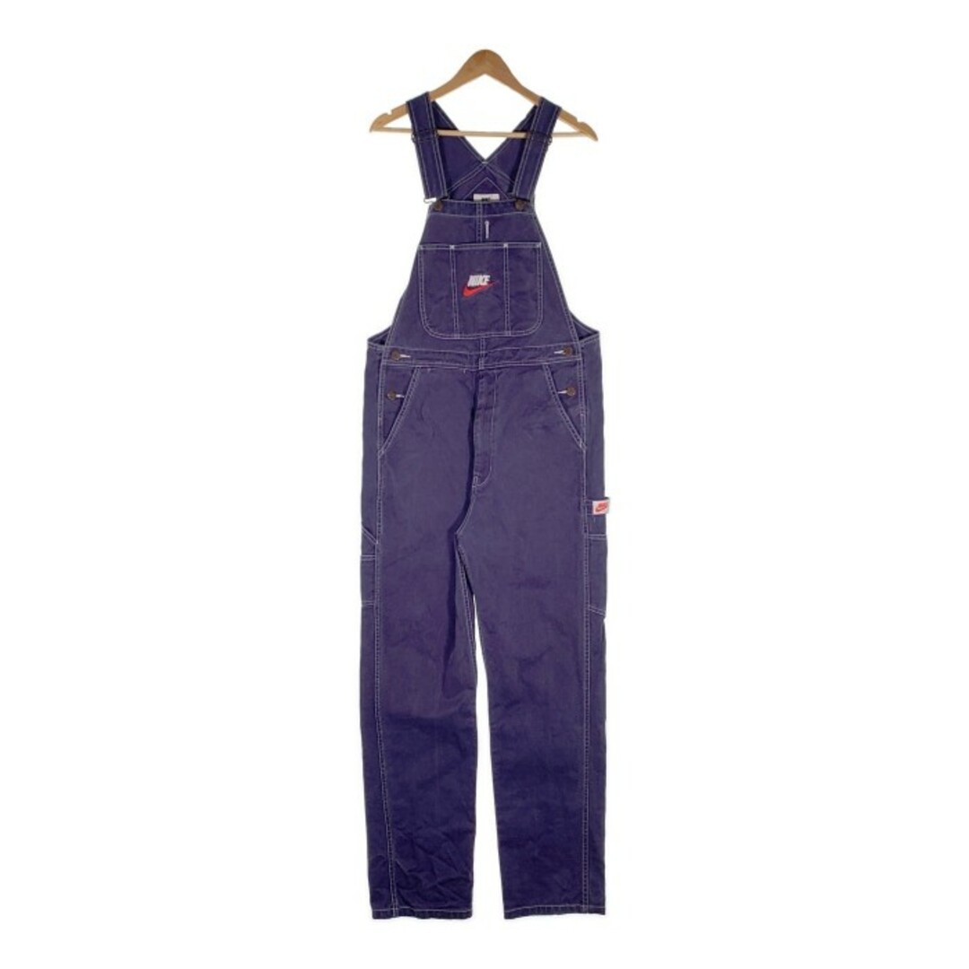 SUPREME シュプリーム 18AW NIKE ナイキ Cotton Twill Overalls コットンツイル オーバーオール ネイビー Size S