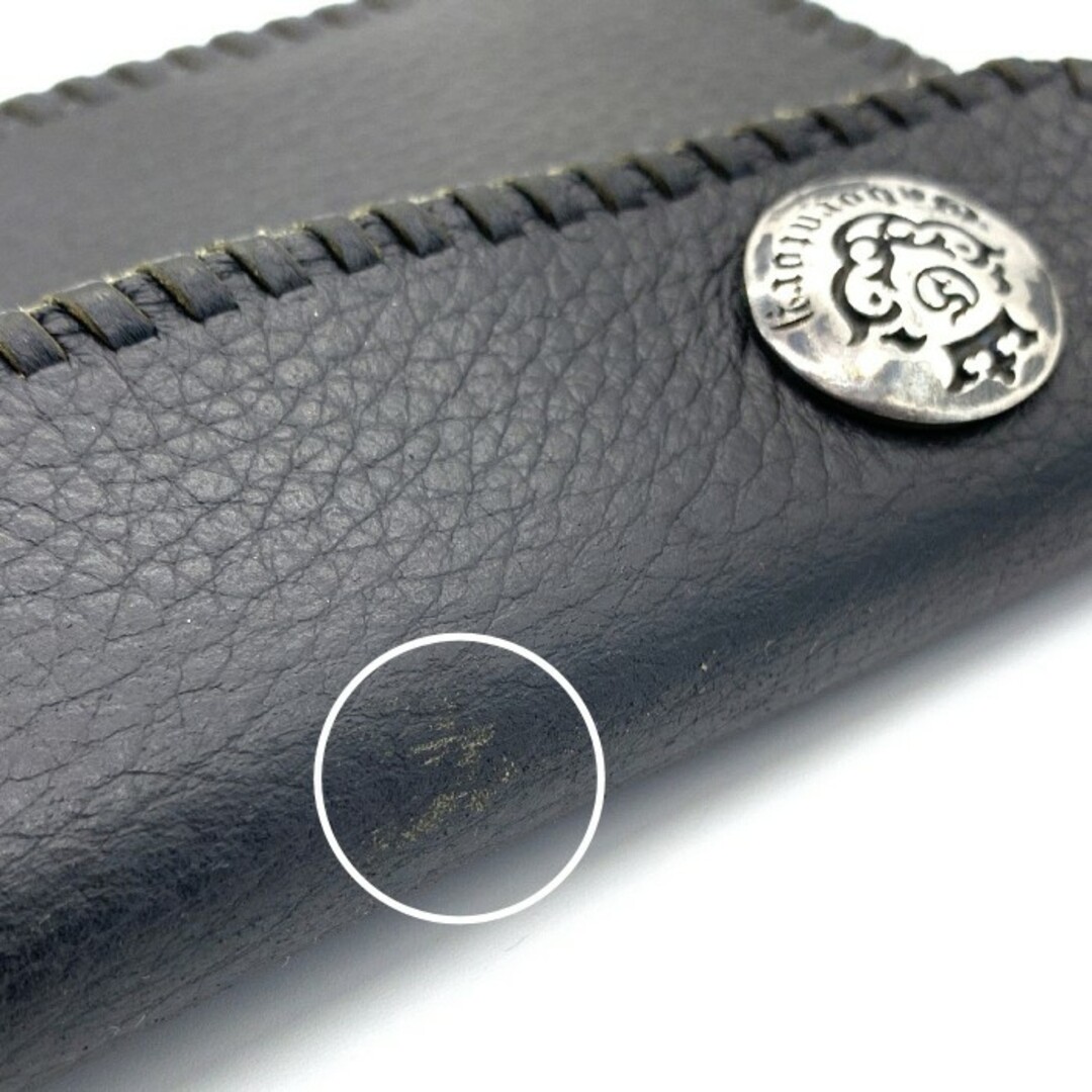 GABOR Gaboratory ガボラトリー PLAIN BIKER'S WALLET プレーンバイカーウォレット トラッカー ブラック