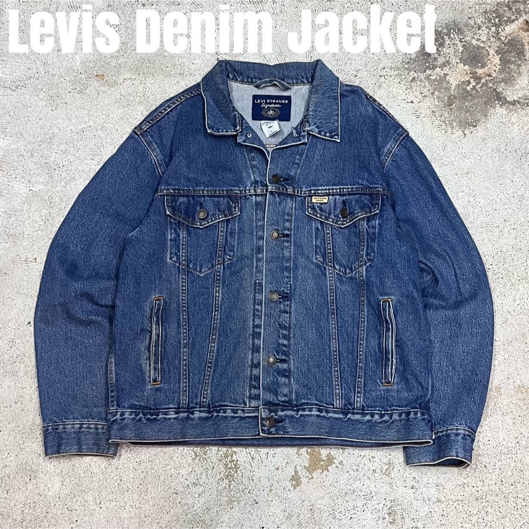 ＊6956 levis リーバイス　シグネチャー　ビッグサイズ　デニムジャケット