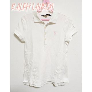 ラルフローレン(Ralph Lauren)の【10/140】ラルフローレン　ボロシャツ　花柄(Tシャツ/カットソー)