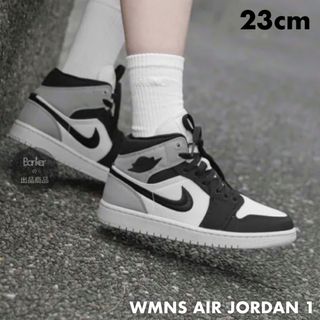 ジョーダン(Jordan Brand（NIKE）)の【23】NIKE WMNS エアジョーダン1 シャドー スニーカー グレー(スニーカー)