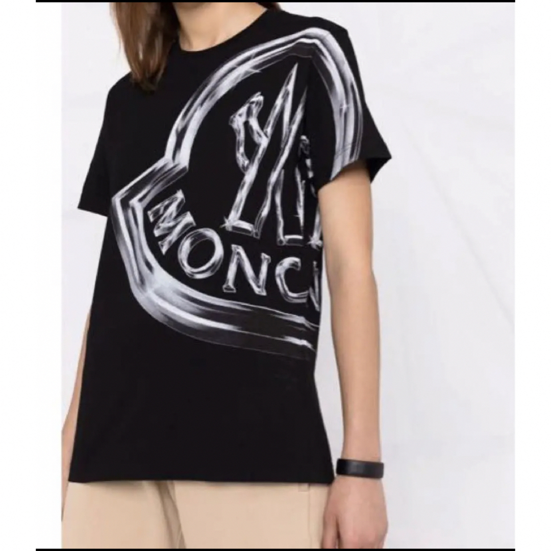 【美品】モンクレール　Tシャツ　ブラック　黒　moncler