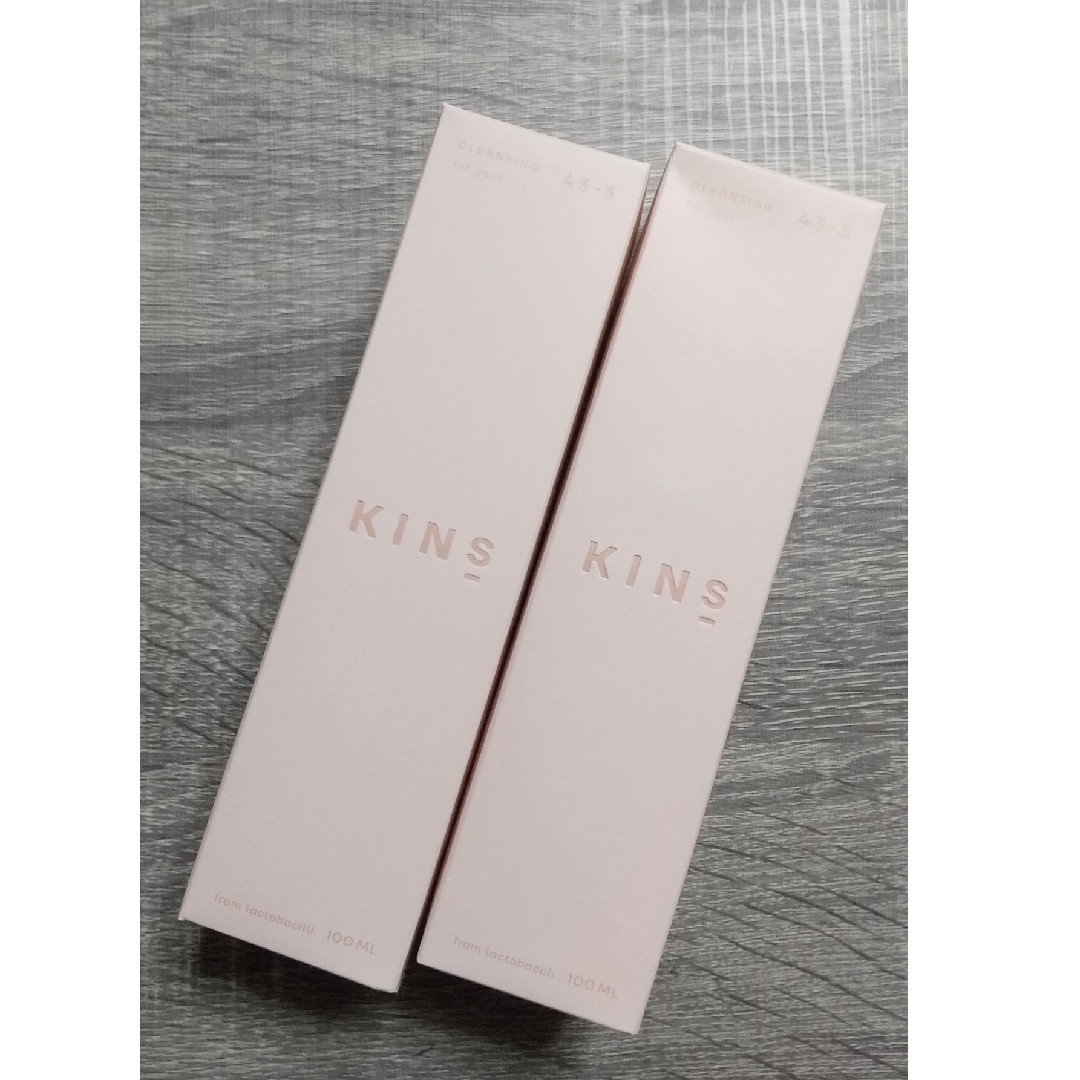 新品☆ KINS クレンジング 100ml × 2本 コスメ/美容のスキンケア/基礎化粧品(クレンジング/メイク落とし)の商品写真