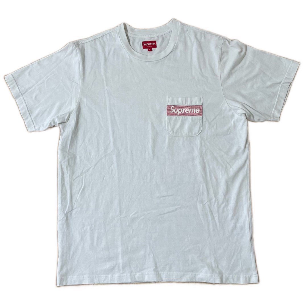 Supreme Mesh Stripe Pocket Tee 2019ss