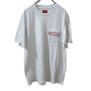 シュプリーム(Supreme)のSupreme 19ss Mesh Stripe Pocket Tee(Tシャツ/カットソー(半袖/袖なし))