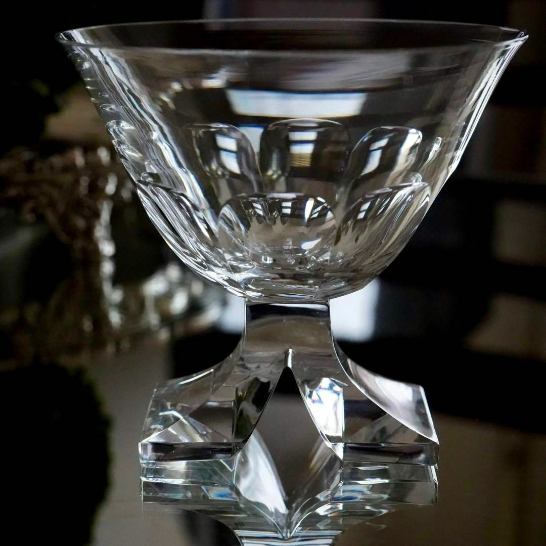 Baccarat(バカラ)の1935年製希少美品オールドバカラBaccaratサンチュベール★赤ワイングラス インテリア/住まい/日用品のキッチン/食器(グラス/カップ)の商品写真