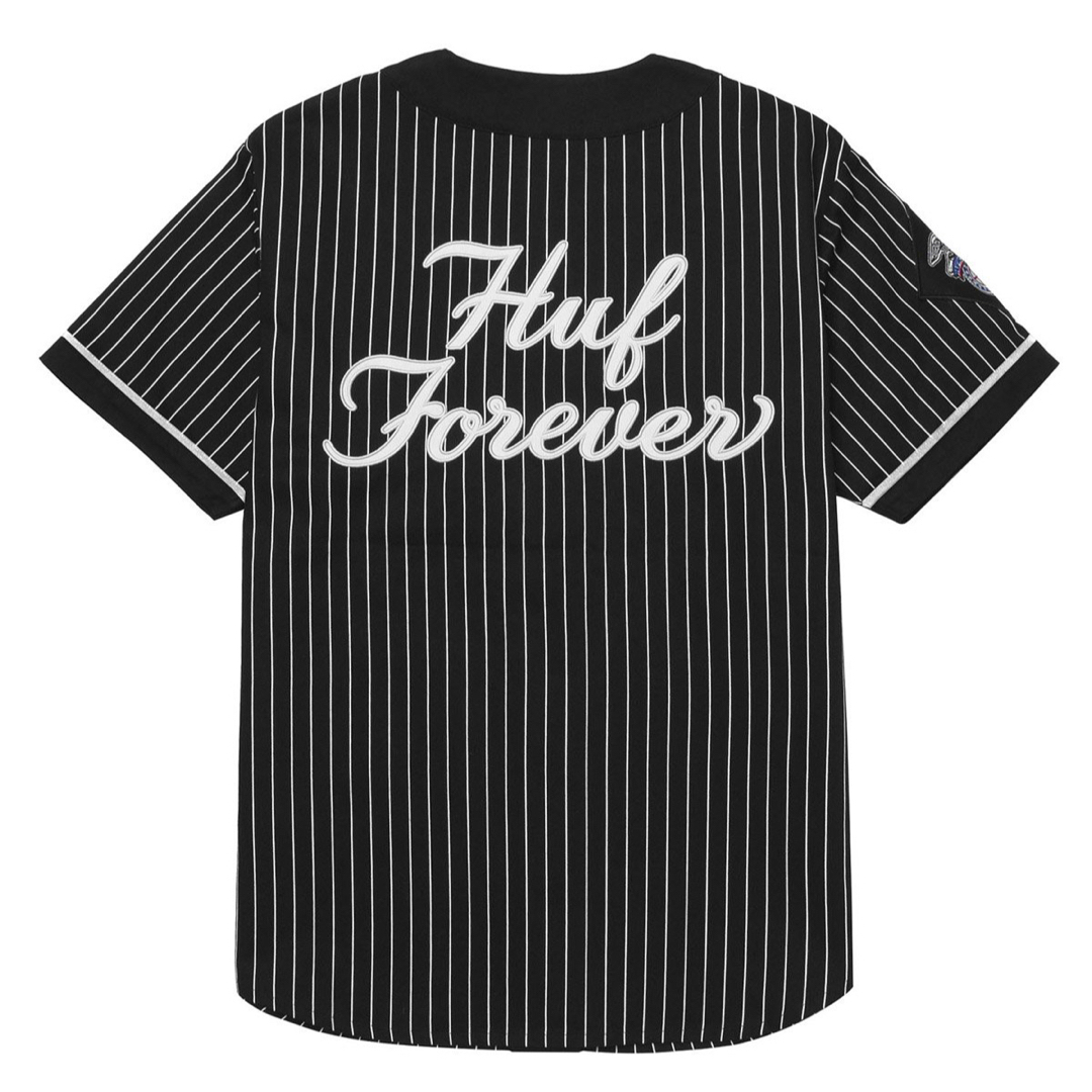 HUF - FOREVER BASEBALL JERSEY ハフ　スケートボード