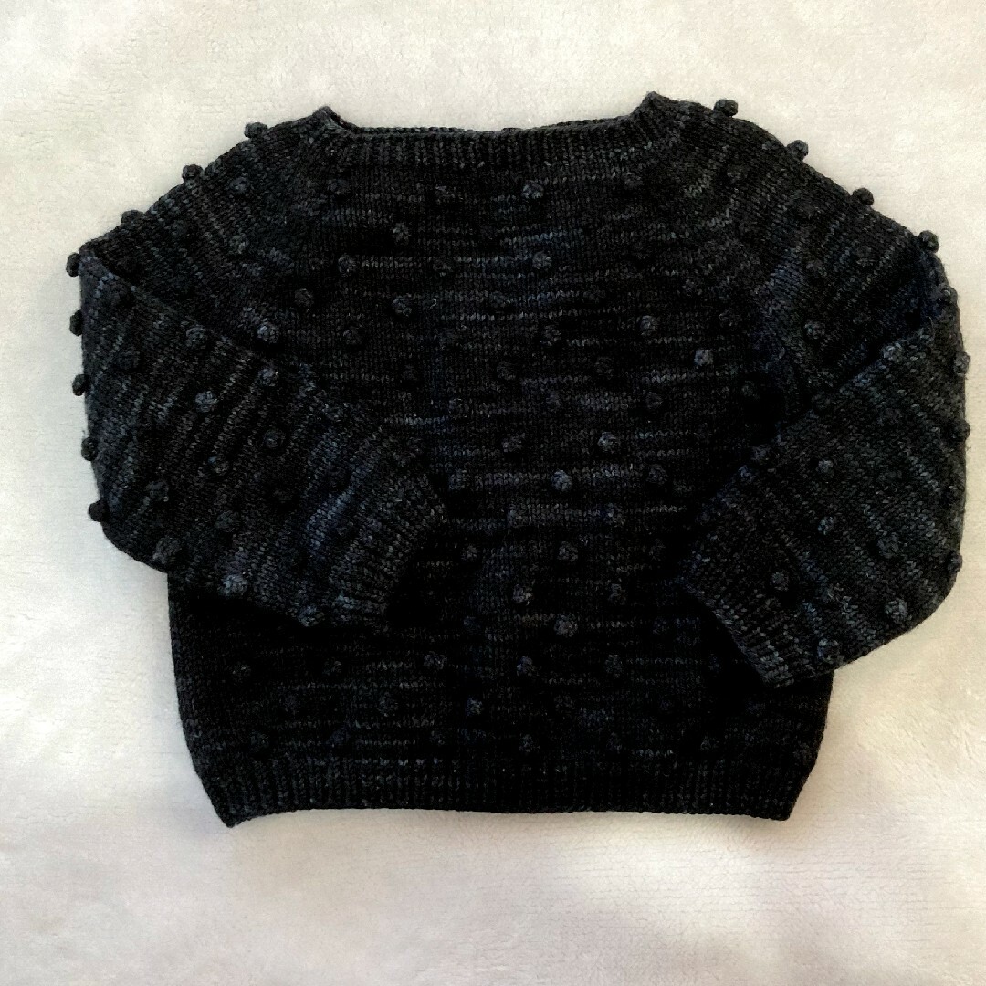 misha and puff popcorn sweater carbon