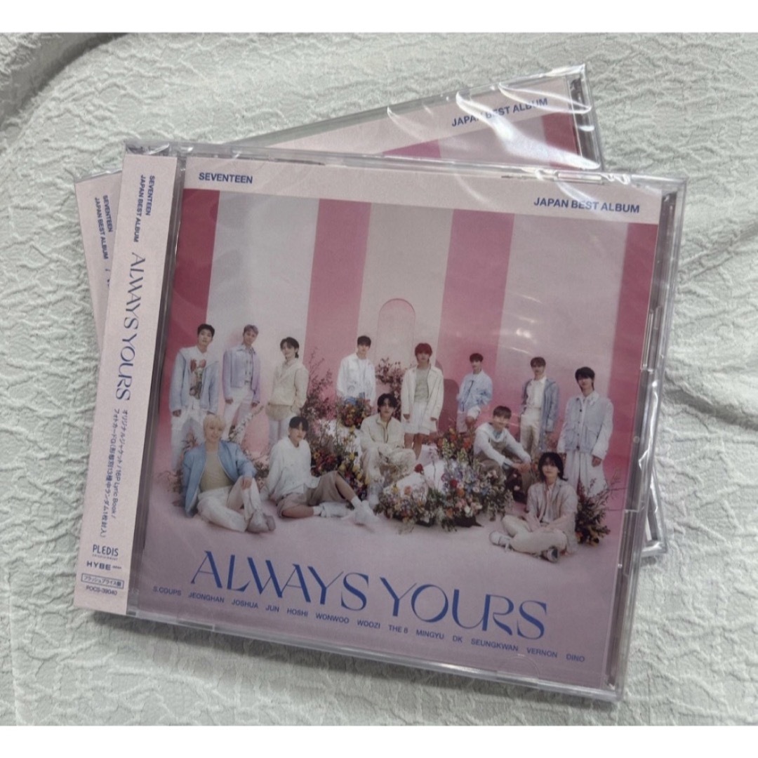 SEVENTEEN(セブンティーン)のalwaysyours SEVENTEEN 2枚 エンタメ/ホビーのタレントグッズ(アイドルグッズ)の商品写真