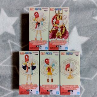 バンプレスト(BANPRESTO)のワンピース ワーコレ ウタ ② 全5種 値下げしました。(アニメ/ゲーム)