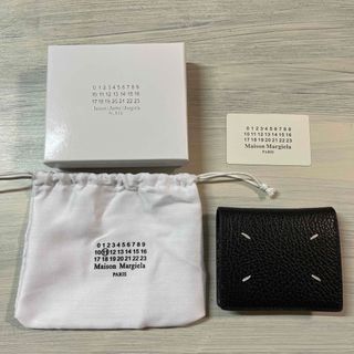 マルタンマルジェラ(Maison Martin Margiela)の美品　メゾンマルジェラ　二つ折り財布(折り財布)