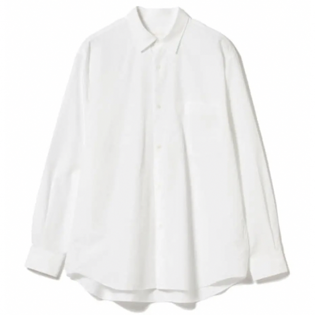 COMOLI(コモリ)のcomoli shirt size1 White 20aw メンズのトップス(シャツ)の商品写真