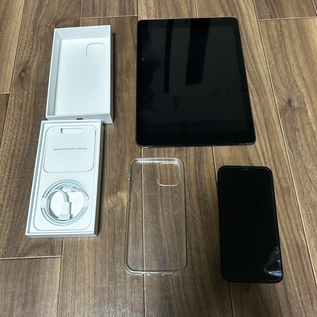 【美品】バッテリー100% iPhone 12 64GB  iPad Air