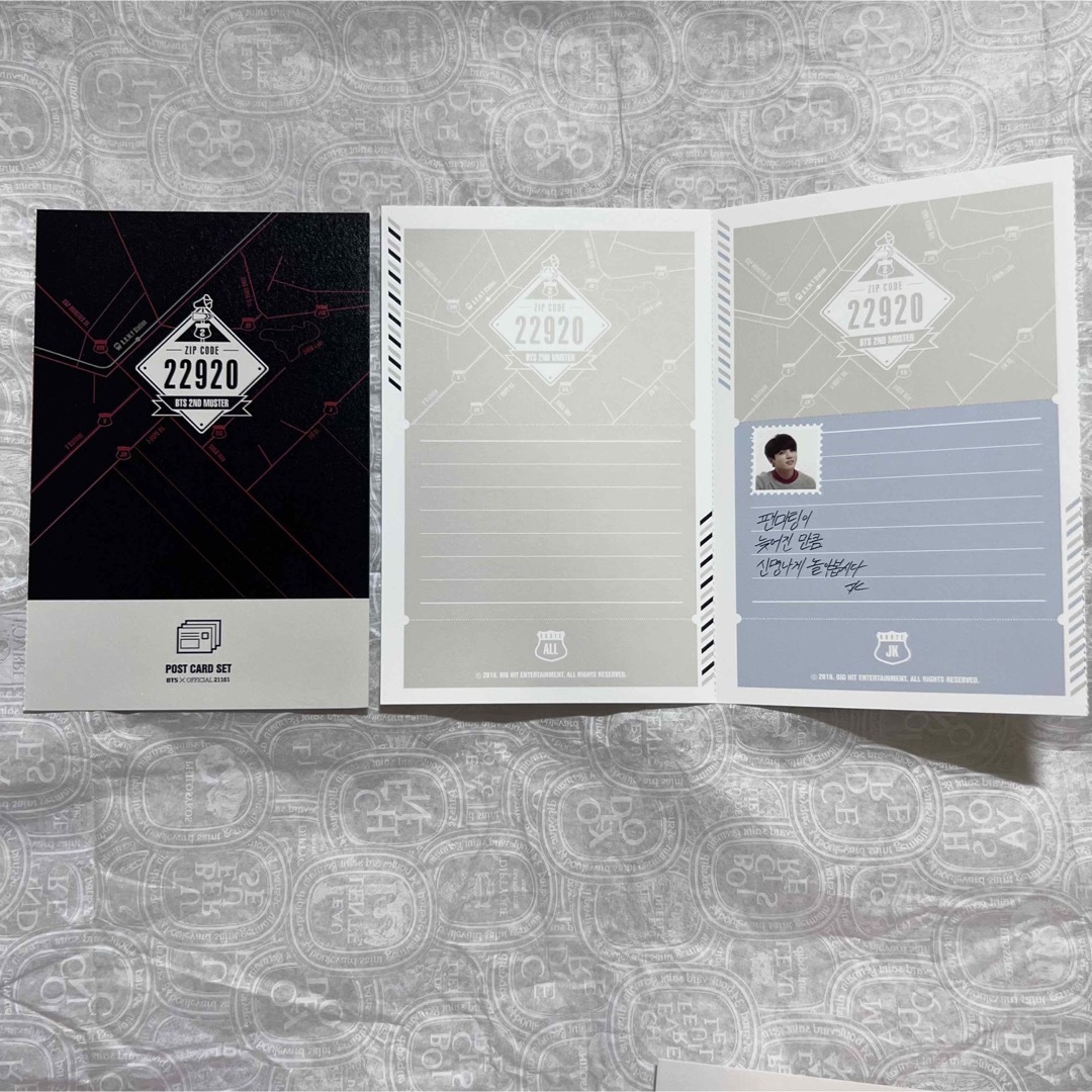 BTS 防弾少年団 2ND MUSTER BADGE POST CARD - アイドル