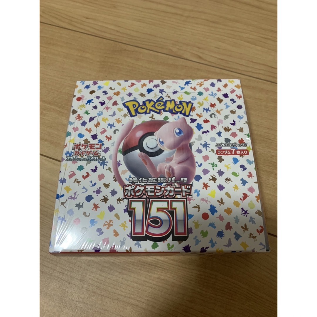 ポケモンカード 151 シュリンク付き 1BOX