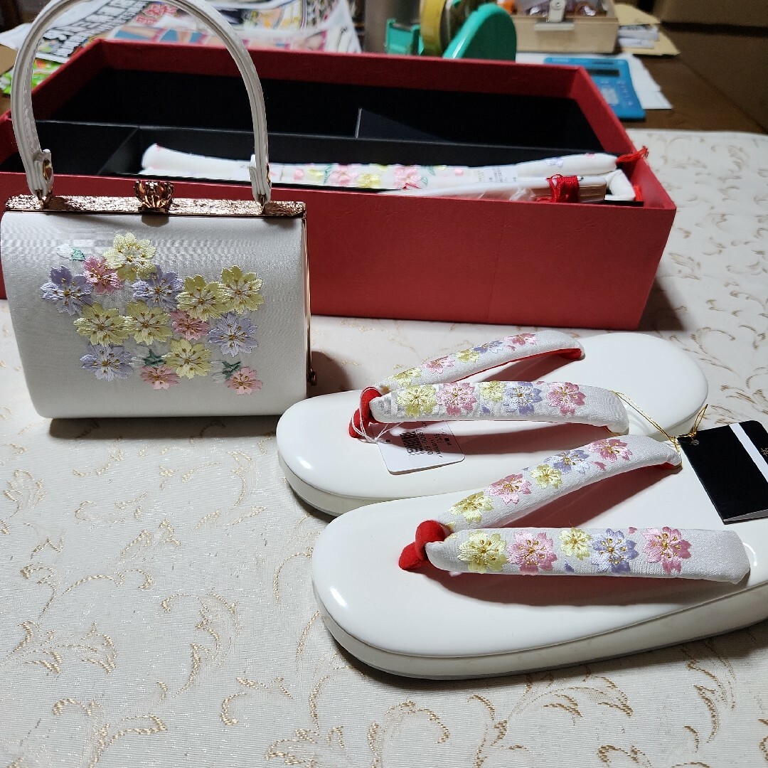 七五三 お正月 女児用 はこせこセット 11点セット