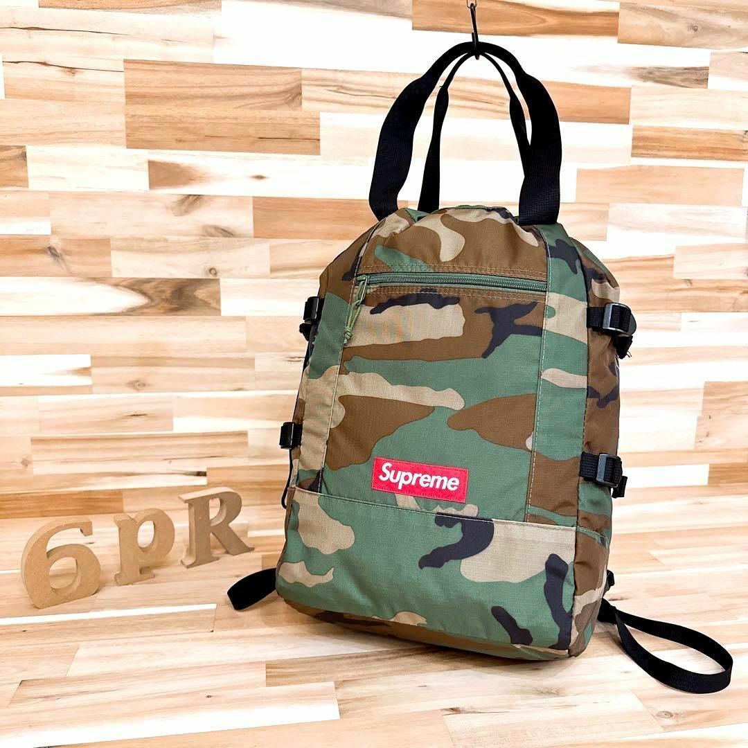 Supreme Tote Backpack バックパック カモ 迷彩