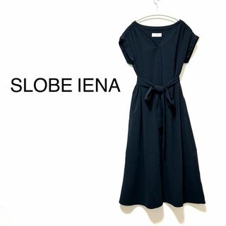 スローブイエナ(SLOBE IENA)のスローブイエナ　ワンピース　ネイビー　ロング(ロングワンピース/マキシワンピース)