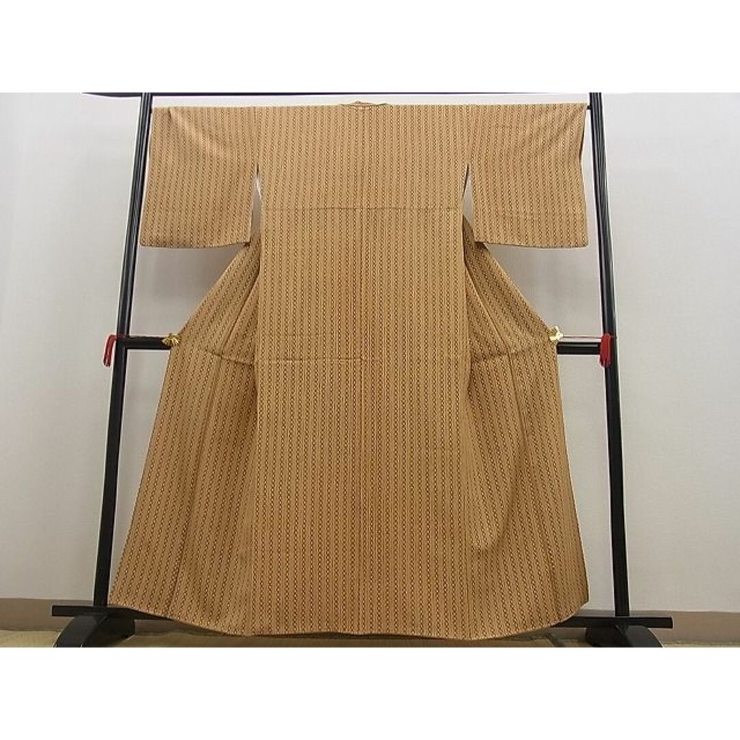 平和屋野田店■上質な小紋 花間道 逸品 n-by3594