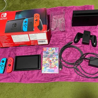 値下げ中！任天堂スイッチ　ソフトセット(家庭用ゲーム機本体)