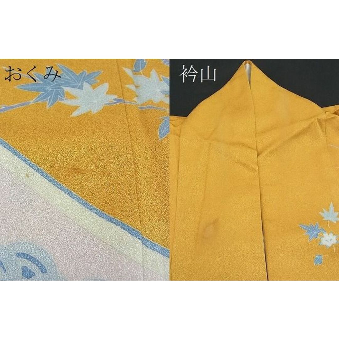 平和屋野田店■訪問着 吉祥囲楓文 逸品 n-kv1788