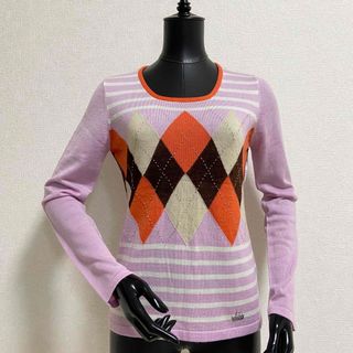 クレージュ(Courreges)の✽.:* 新品 クレージュ ダイヤカット ハイゲージウールニット (ニット/セーター)