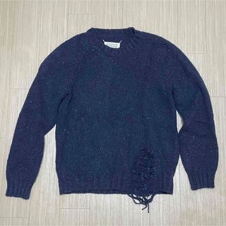 新品 メゾンマルジェラ 再構築 ニット Mサイズ Margiela グレー系