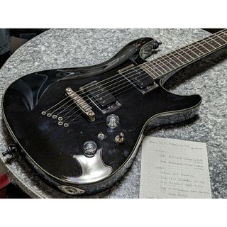 アイバニーズ(Ibanez)のIbanez SZ320 Black widerange MOD(エレキギター)